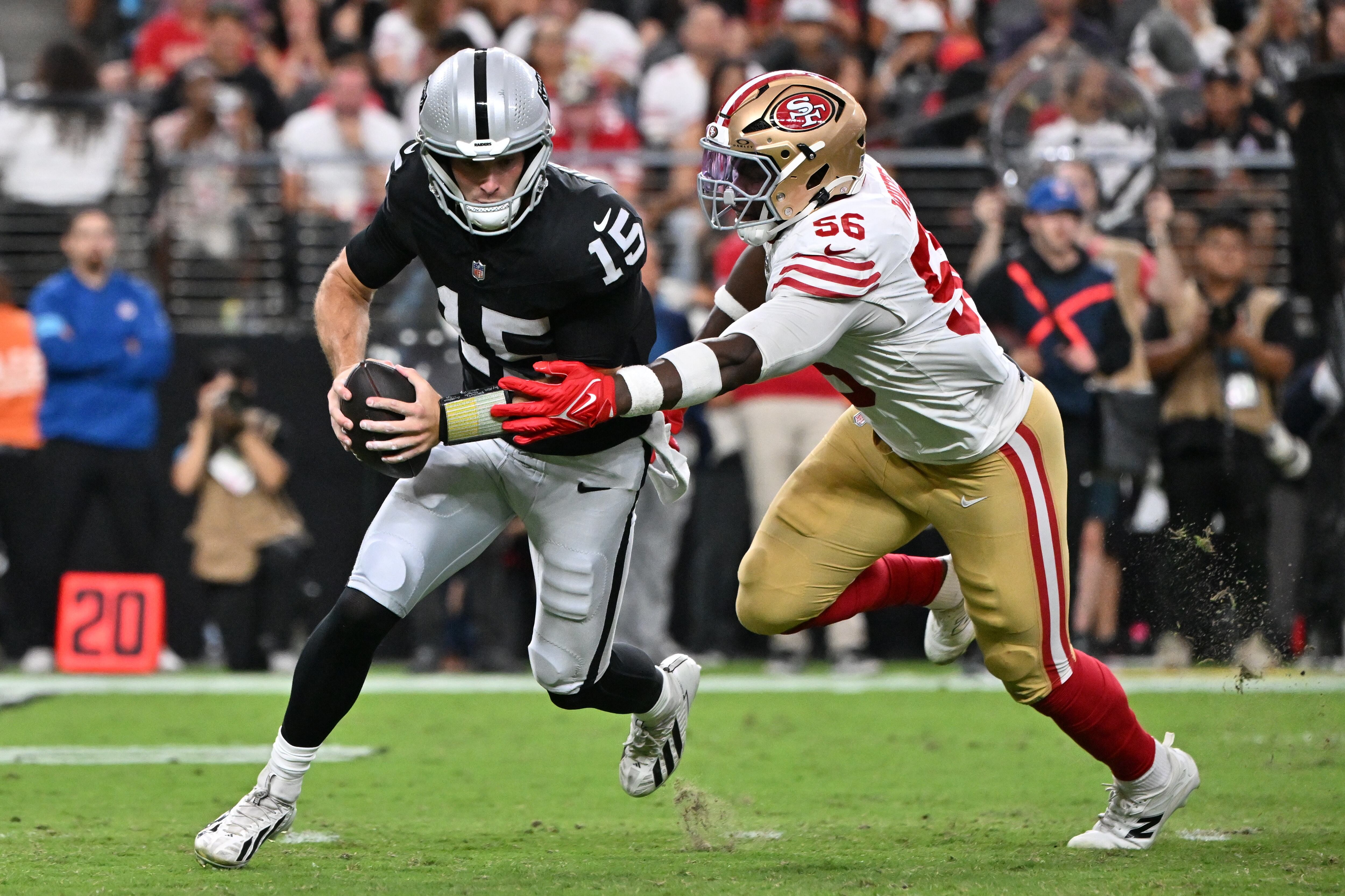 Raiders Rookie Fernando Mendoza Struggles in Preseason Loss to 49ers