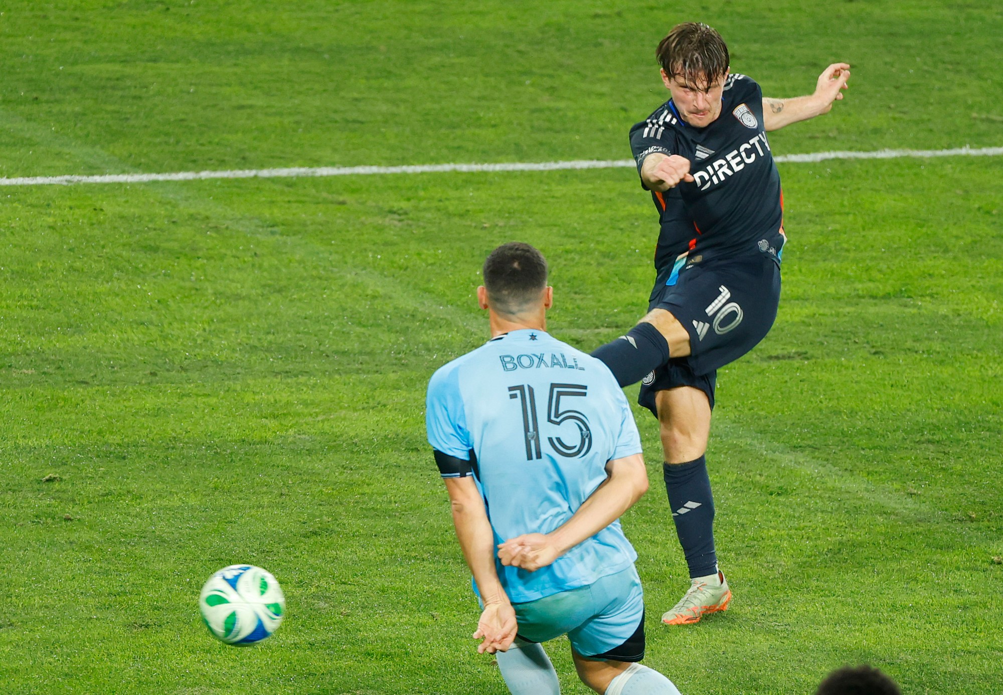 Anders Dreyer Converts Penalty Kick as Minnesota and San Diego Battle to 1-1 Draw