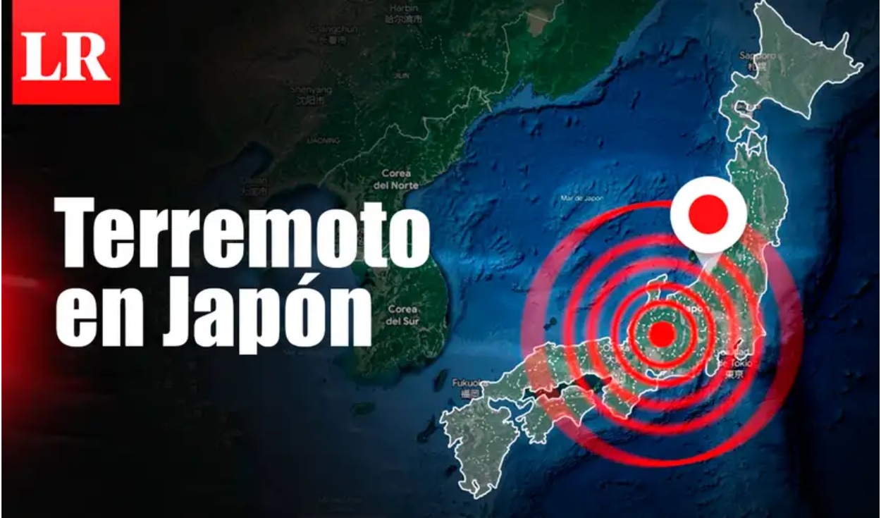 Sismo de magnitud 5,9 sacude el este de Japón sin riesgo de tsunami