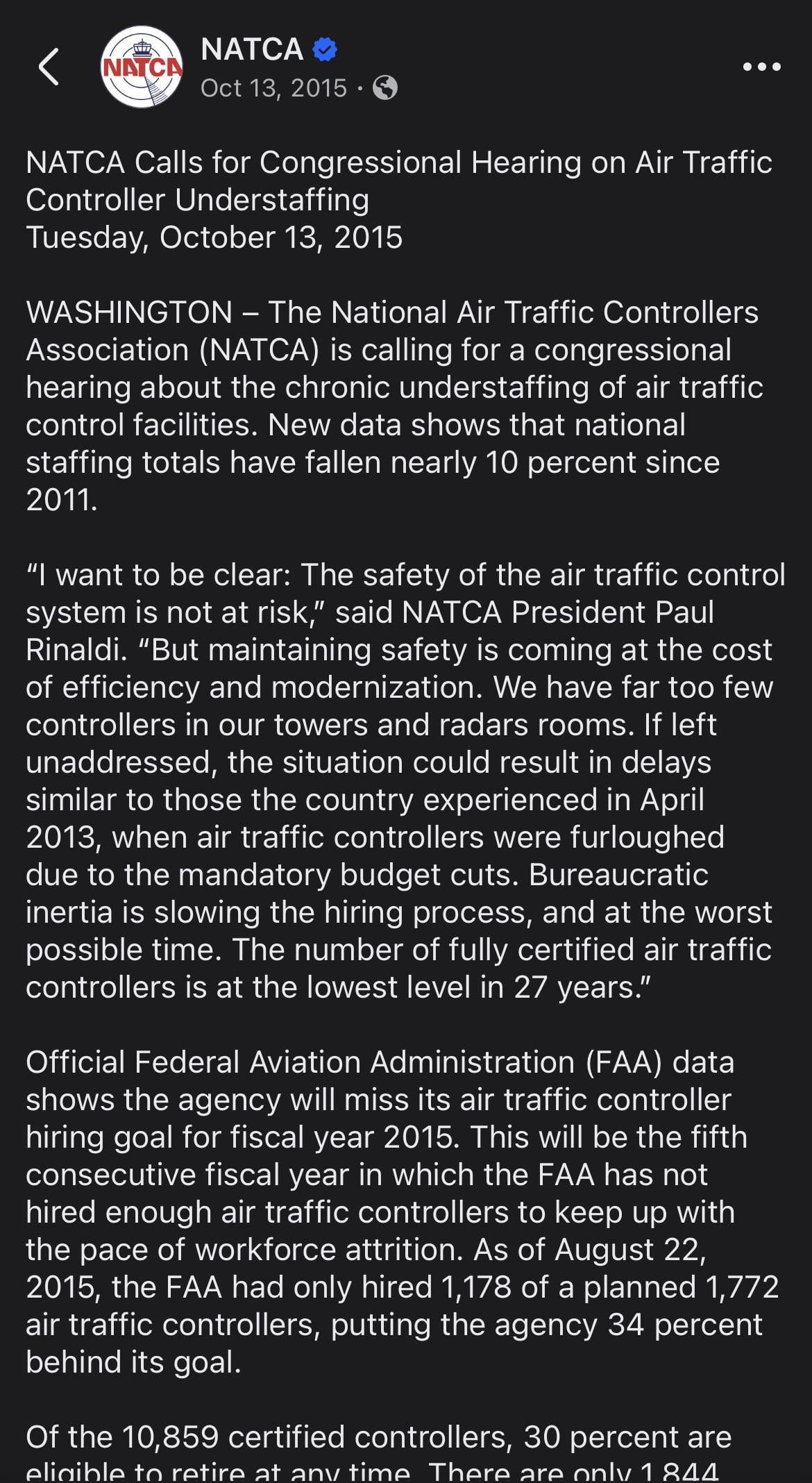 FAA Fires Air Traffic Controllers Over Timecard Abuses Following Deadly Runway Crash