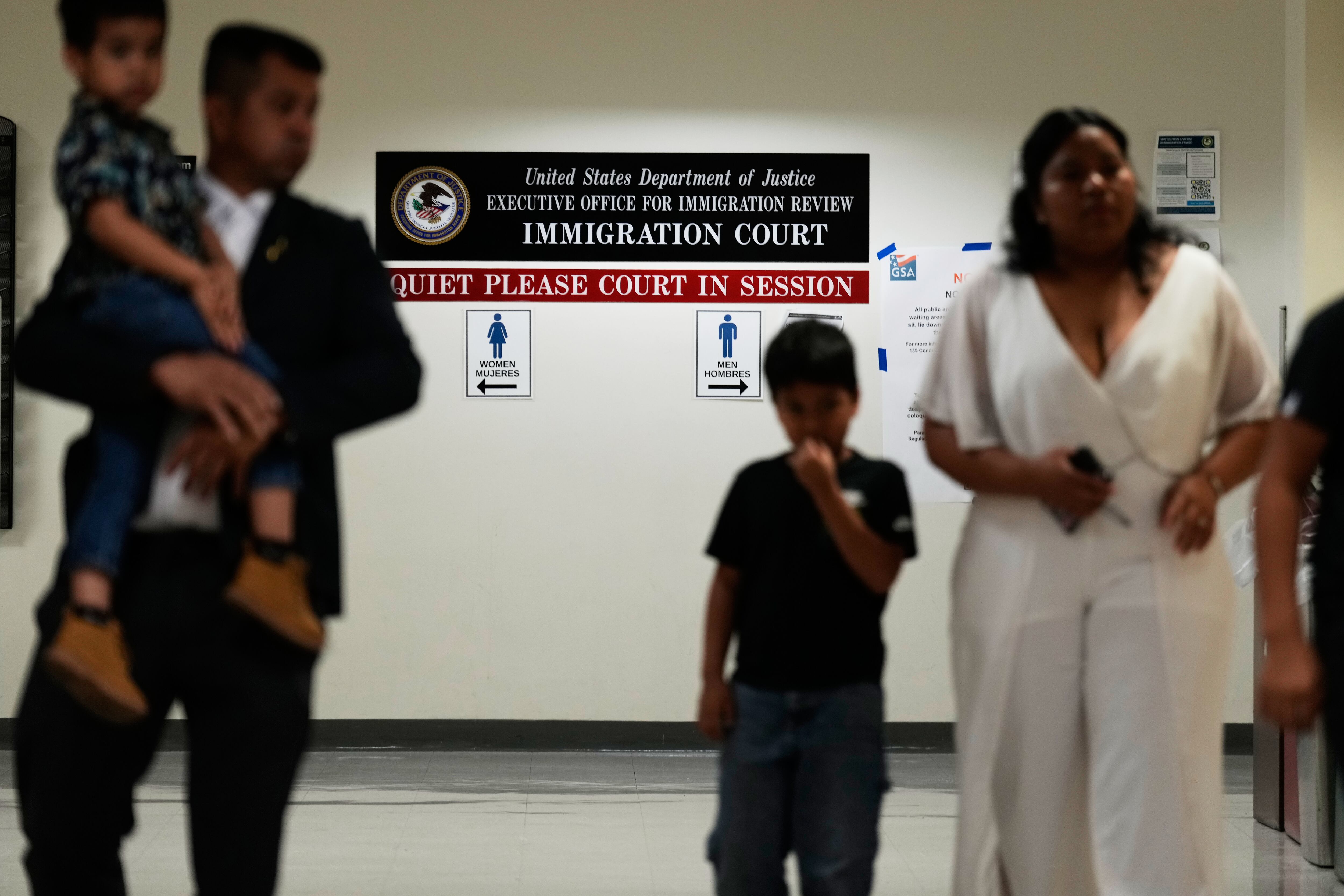 Trump administration's fast-paced immigration hearings lead to surge in deportations and missed court dates.