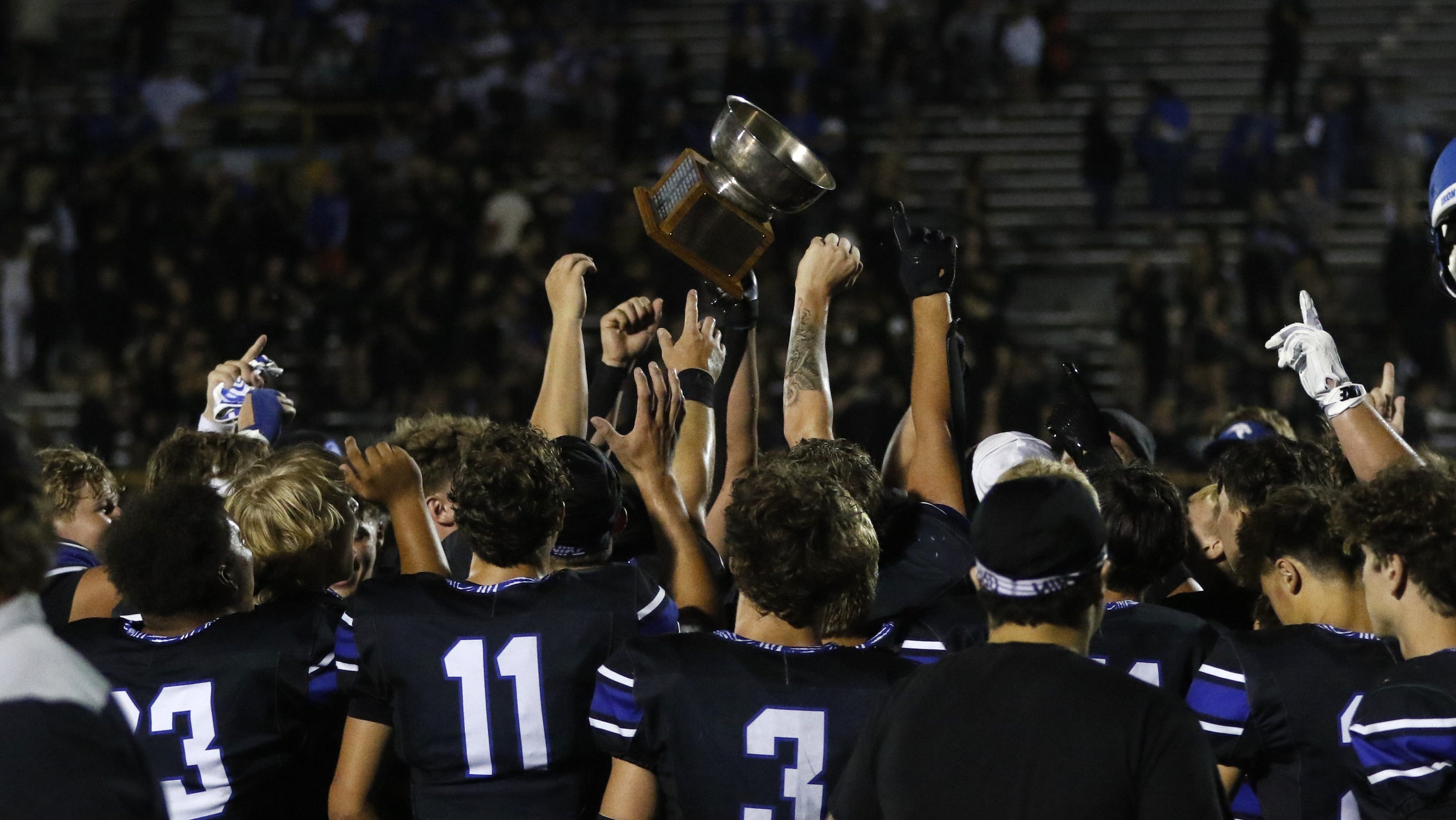 Owen Heim leads Oshkosh West to victory over crosstown rival Oshkosh North