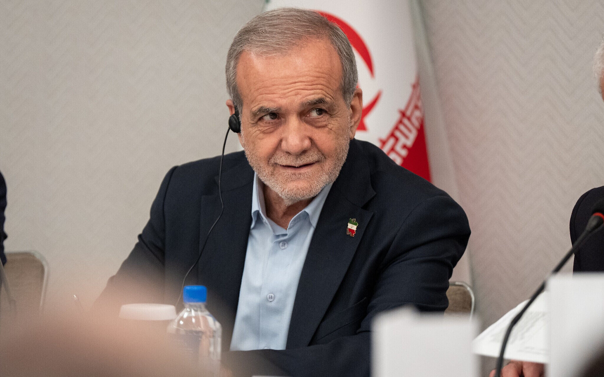 Iranian President Admits US Sanctions and Naval Blockade Harm Economy
