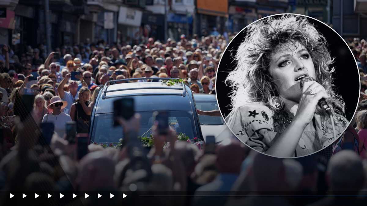 Hundreds of Fans Sing Farewell as Bonnie Tyler's Coffin Arrives Home in Wales