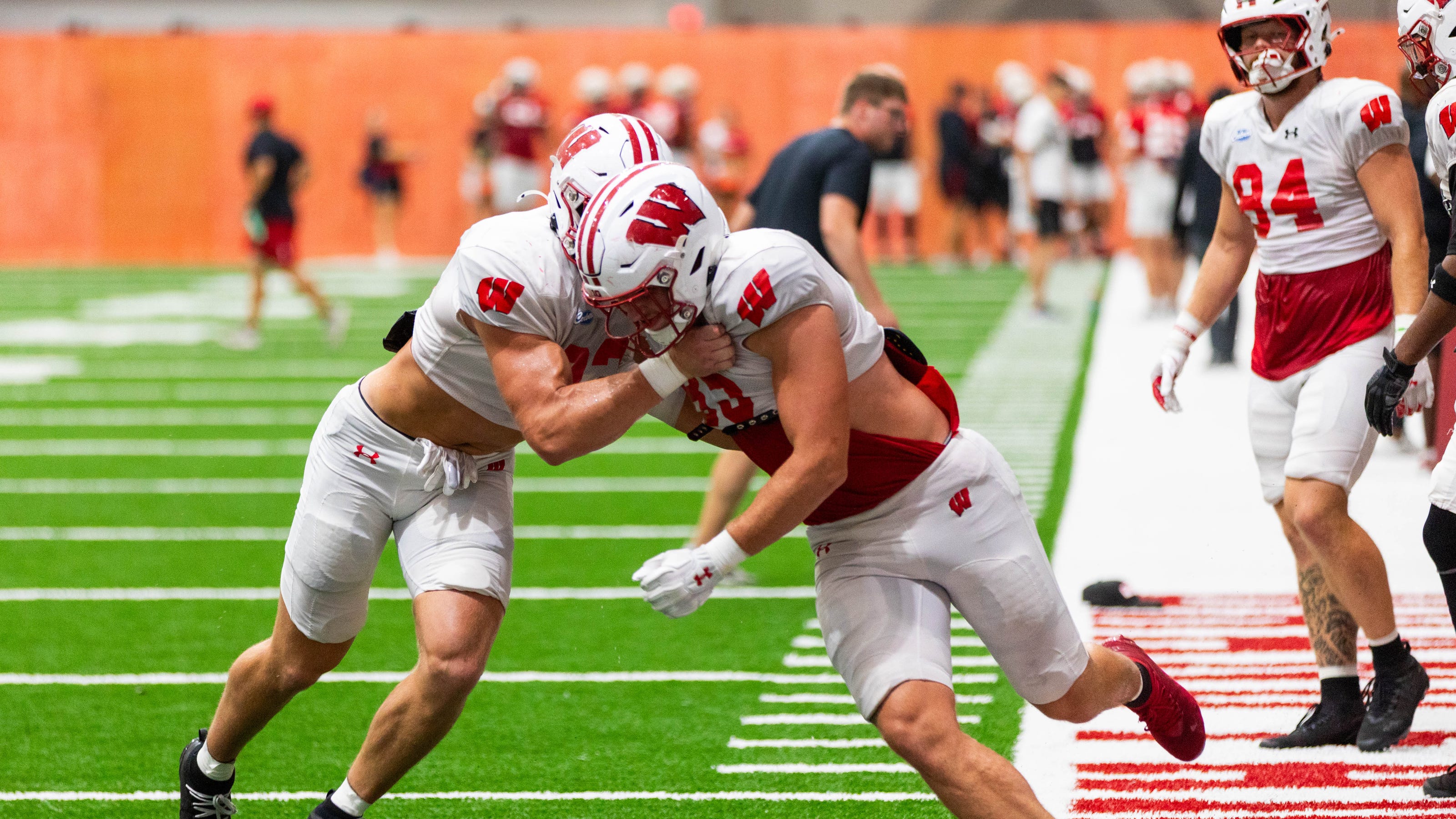 Wisconsin Badgers Defy Rain Delay, Complete Night Practice at Camp Randall Stadium