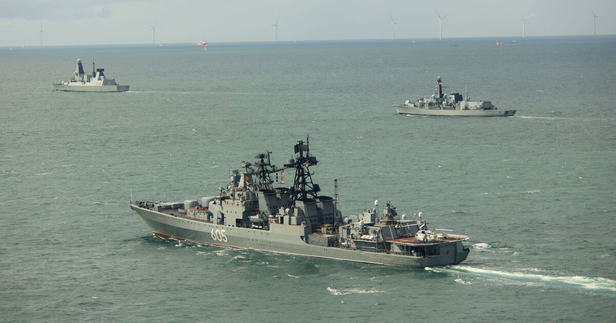 Royal Navy conducts intensive operation tracking Russian shadow fleet across UK waters.