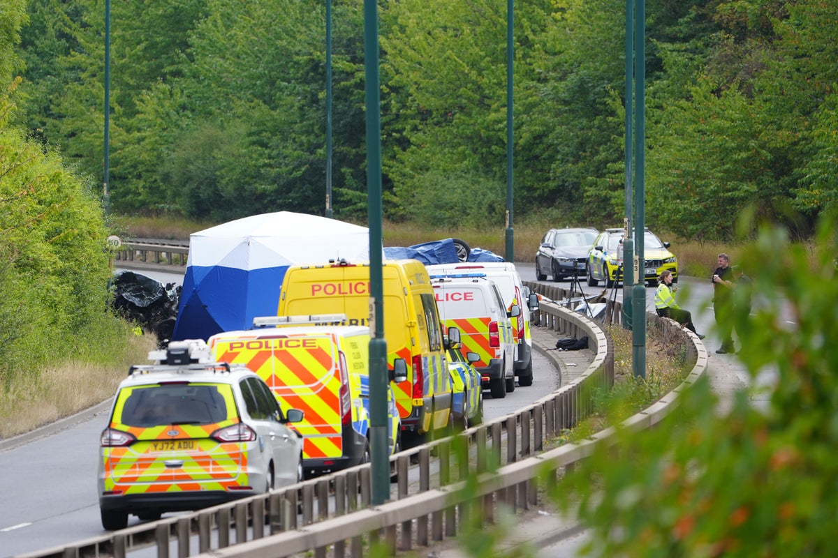 Police Identify Five Men Killed in Wrong-Way Collision on the A66