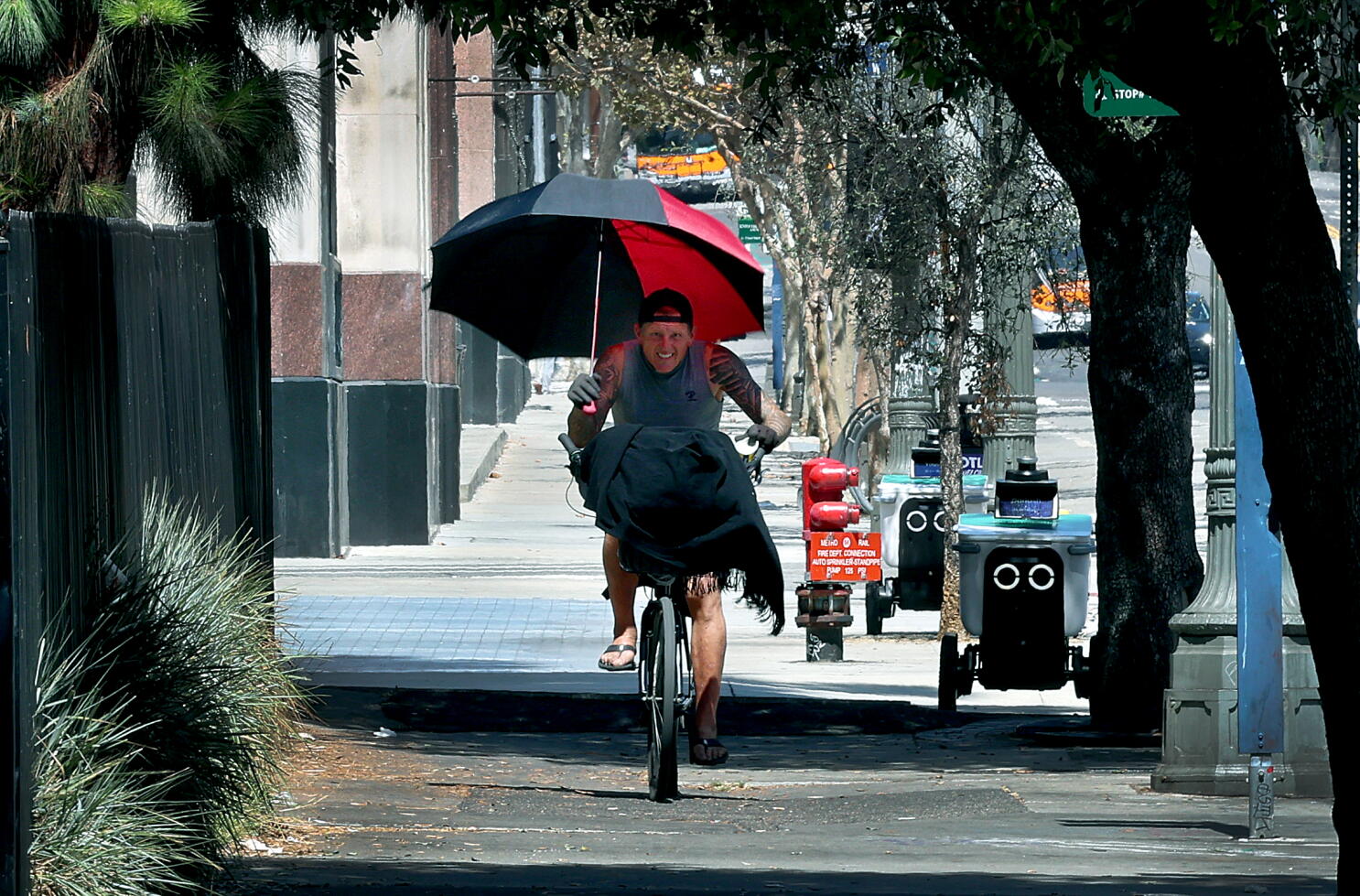Record-breaking humidity levels transform Southern California weather into conditions resembling Florida.