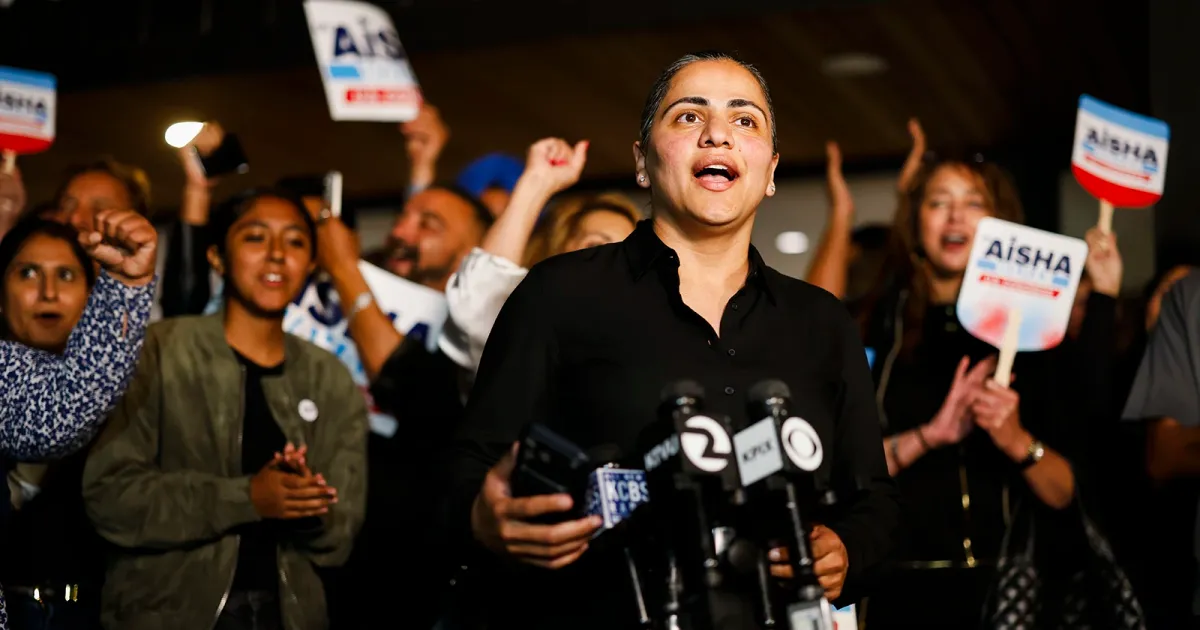 Aisha Wahab Wins Special Election for California's 14th Congressional District Seat