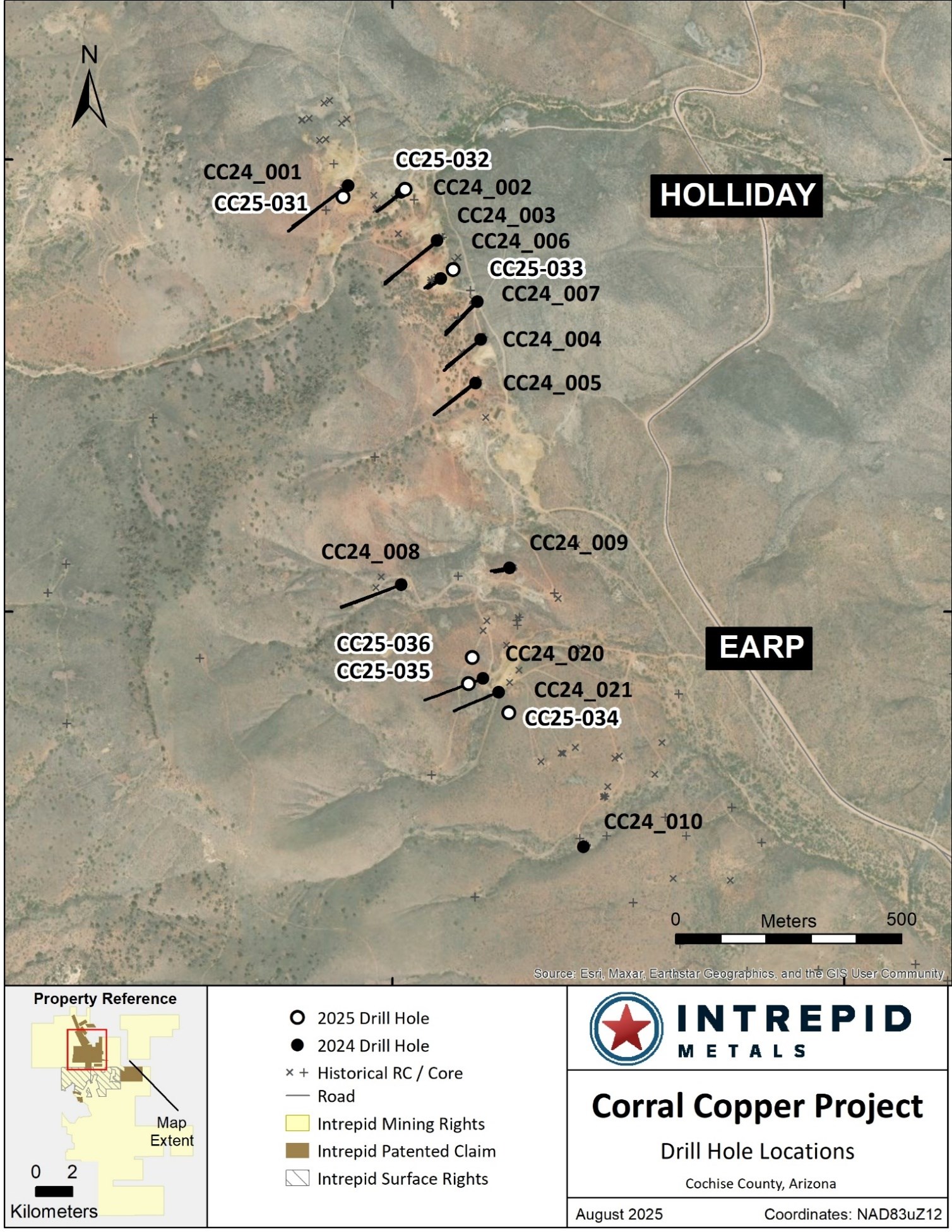 Intrepid Metals identifies extensive porphyry alteration corridor at Arizona's Corral Copper Project.