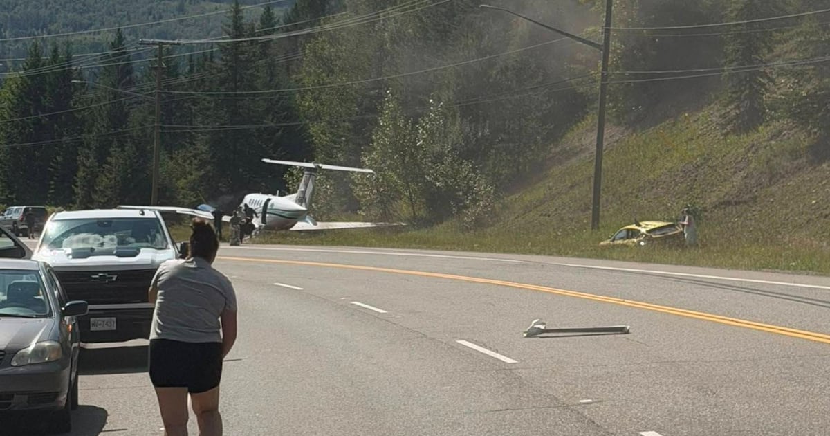 Fatal Beech King Air Emergency Landing Closes Major Prince George Roadway