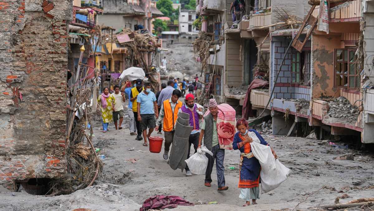 Nepal-China Flash Floods Leave Hundreds Dead and Thousands Still Missing
