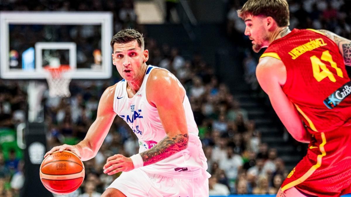 Grecia supera a España en la prórroga y complica su pase al Mundial