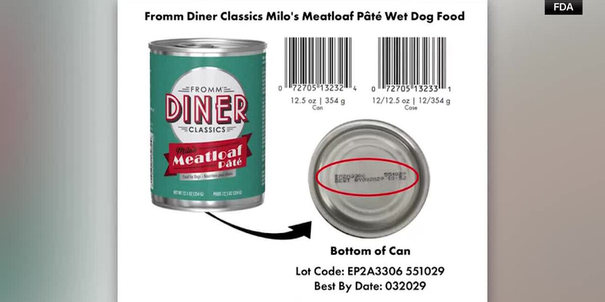 Fromm Recalls Thousands of Dog Food Cans Due to Possible Metal Contamination