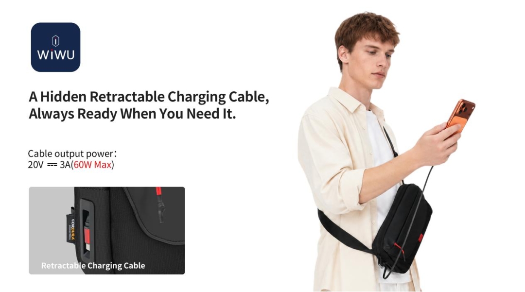 WiWU Launches New Warriors Crossbody Bag Designed to Simplify Daily Commutes