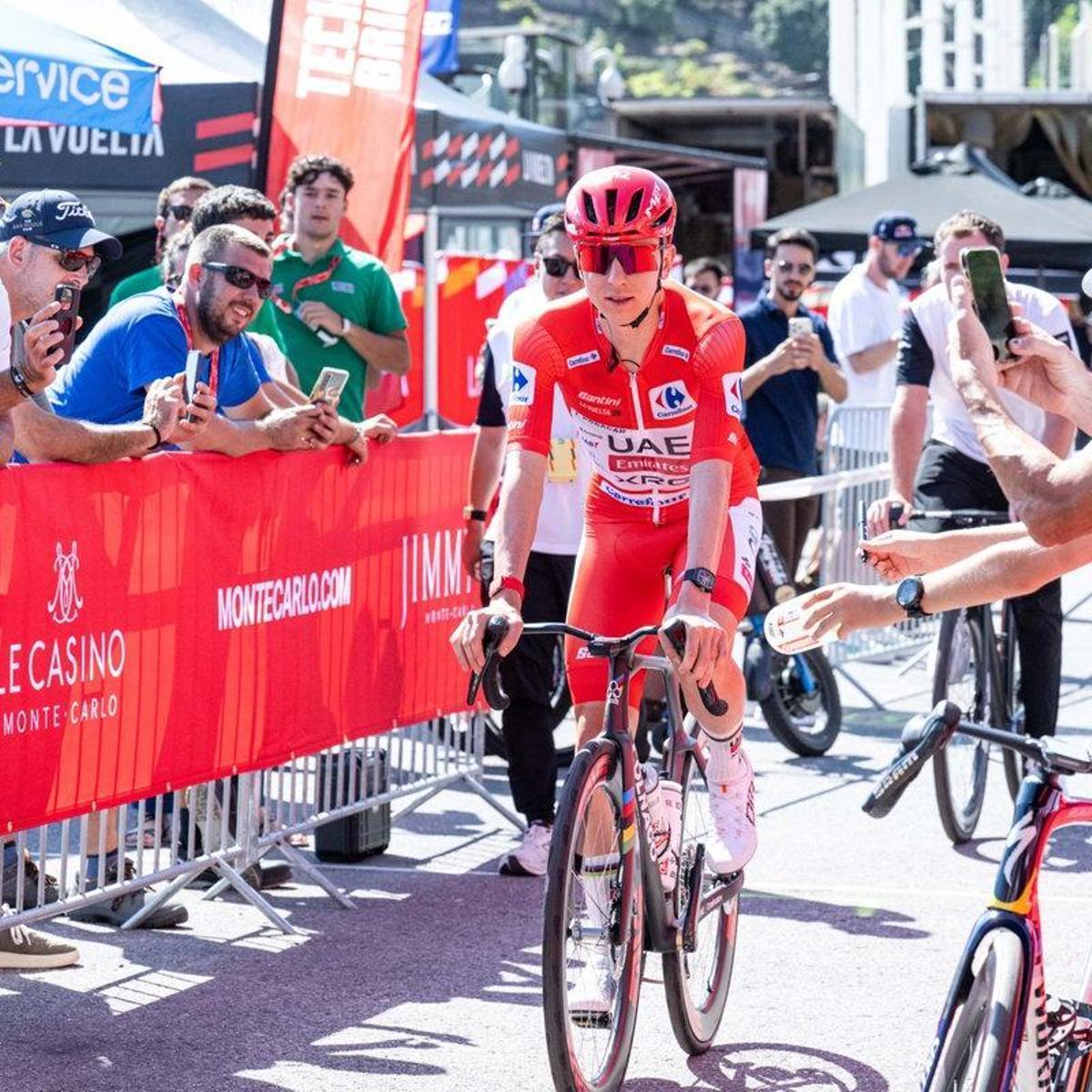 El ciclista esloveno Pogacar sufre graves lesiones tras fracturarse la clavícula y una vértebra