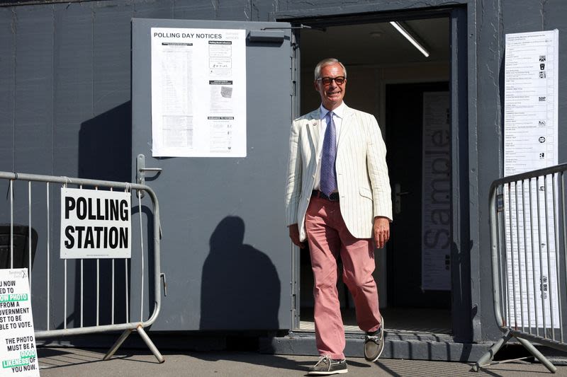 Reform UK Leader Nigel Farage Will Not Attend Election Result Amid Police Disruption Warning