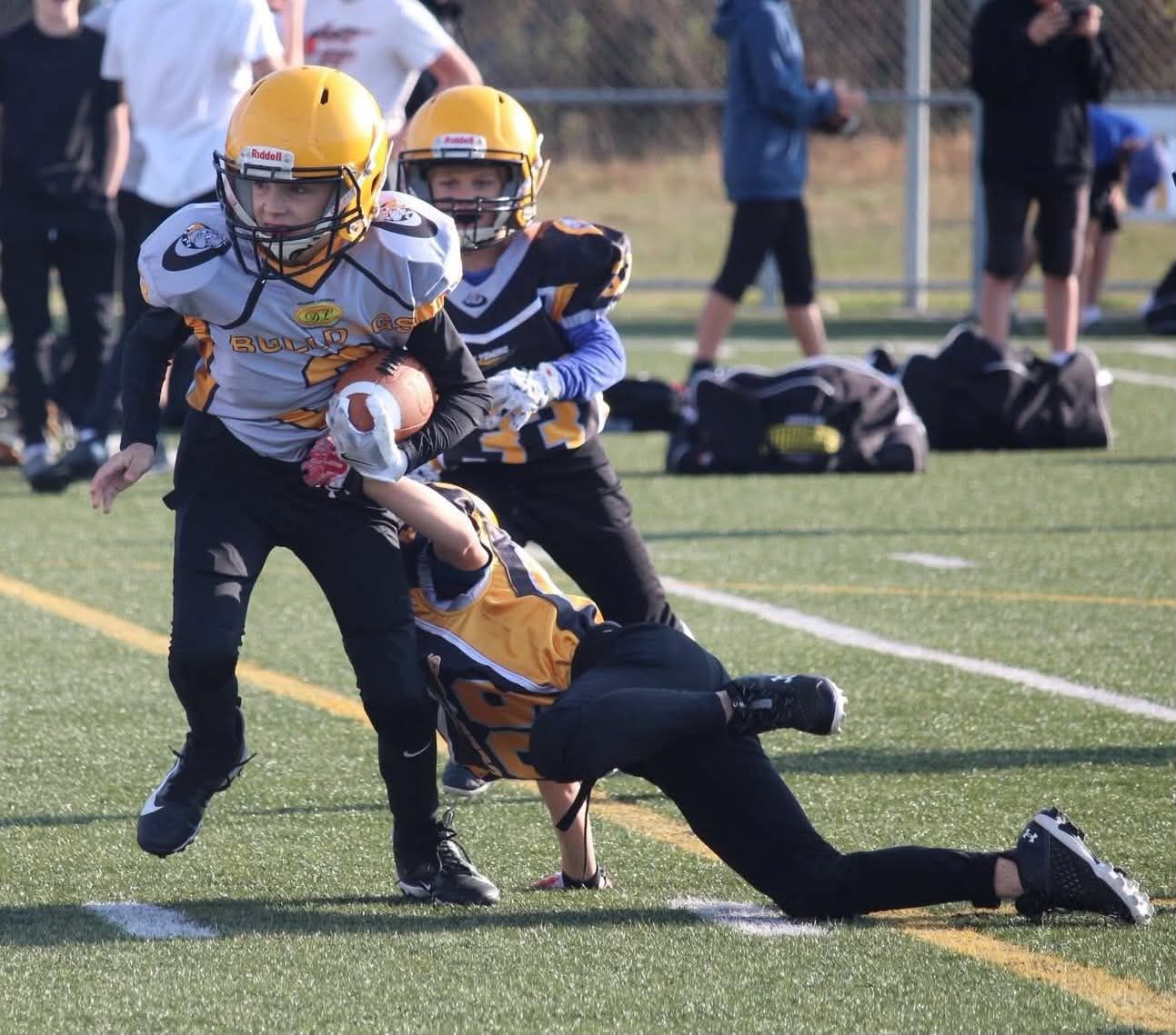 North Bay Bulldogs actively recruiting youth players and coaches for upcoming fall football season.