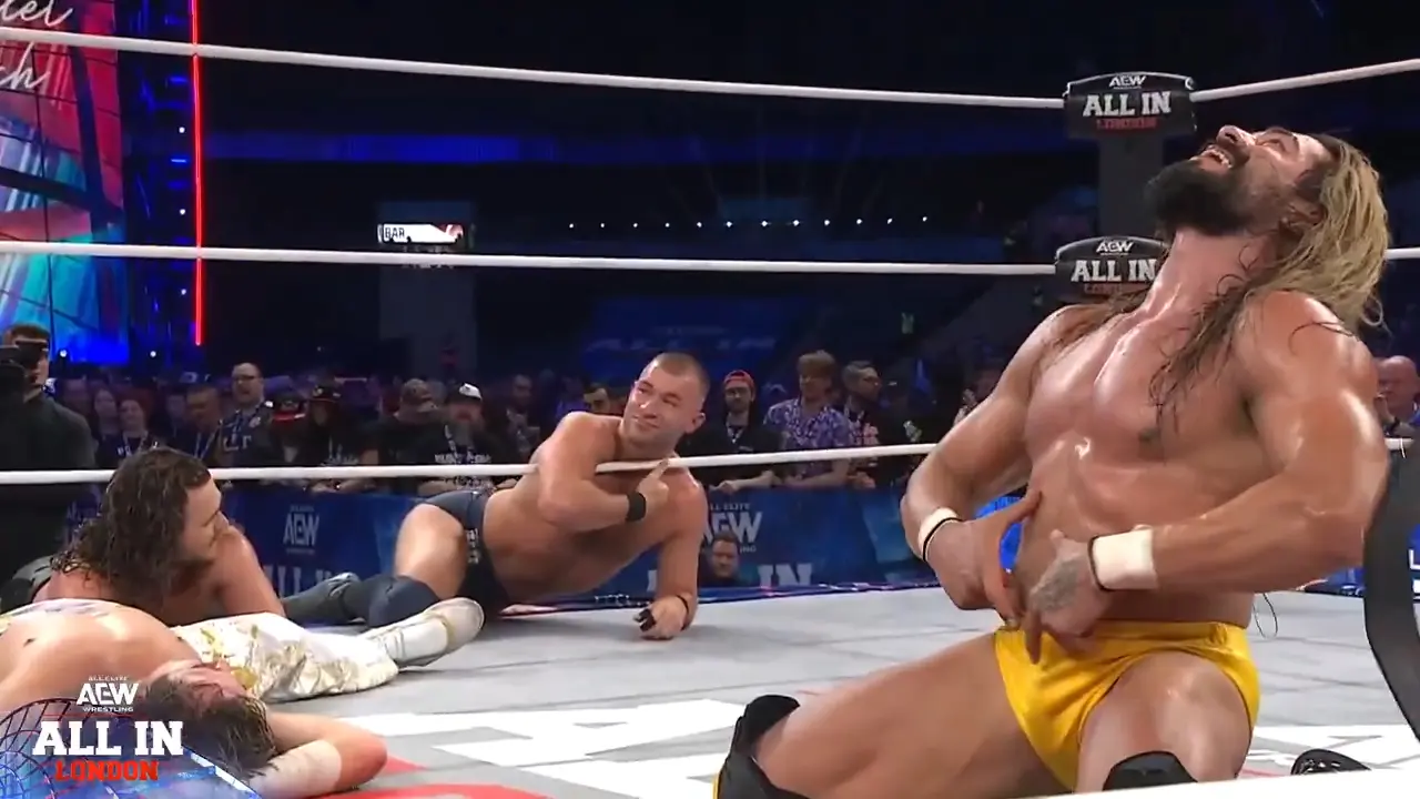 Andrade El Idolo wins the Casino Gauntlet at AEW All In London