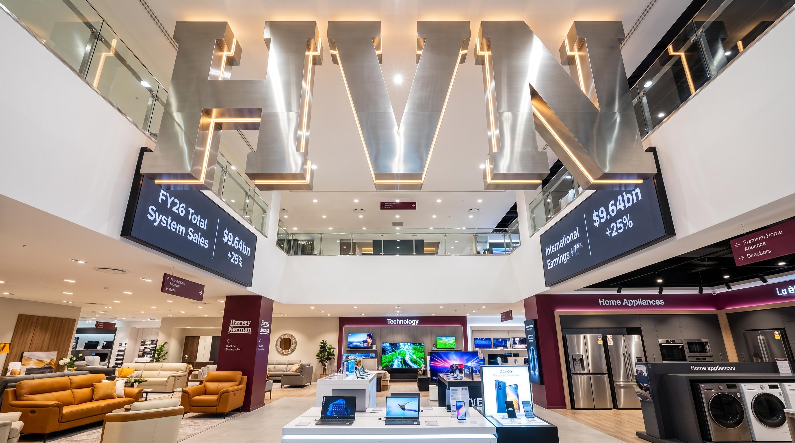 Harvey Norman Reports Rising FY26 Profit and Expands Its UK Retail Footprint