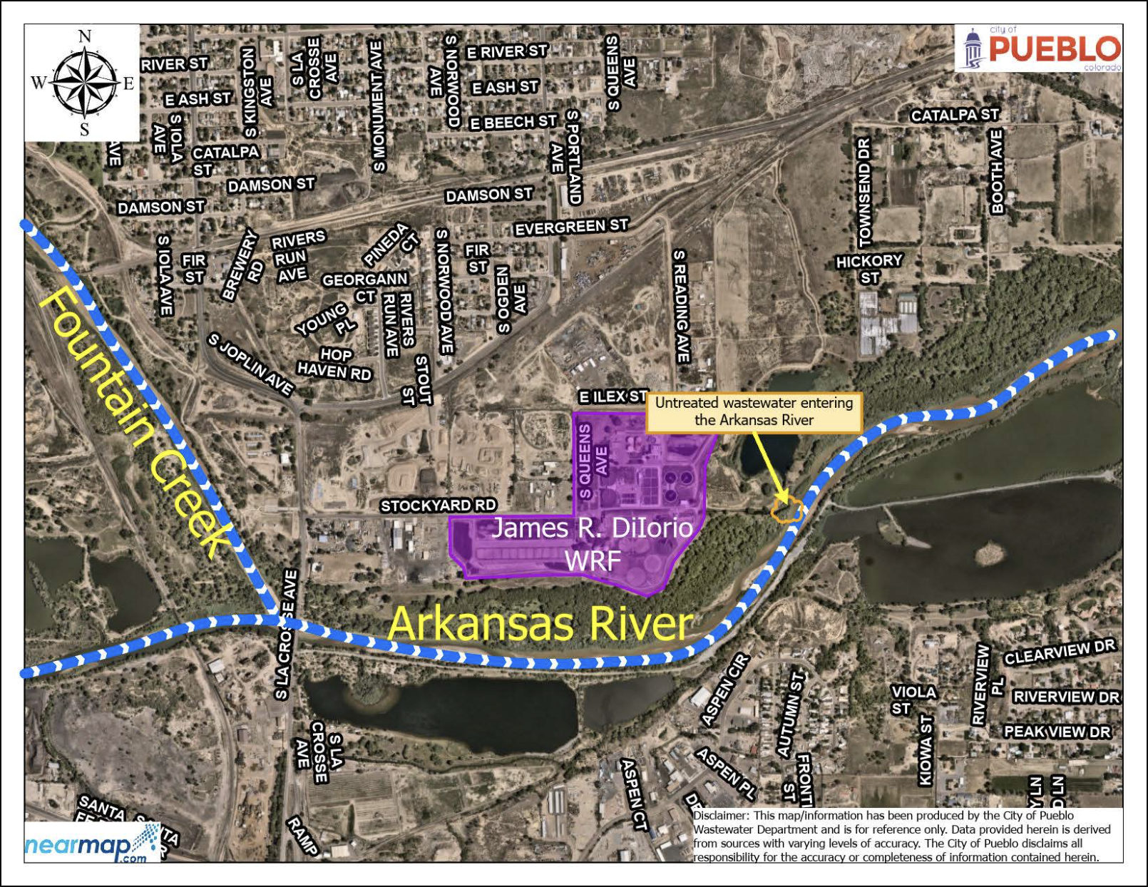 Millions of Gallons of Raw Sewage Threaten Southern Colorado Arkansas River