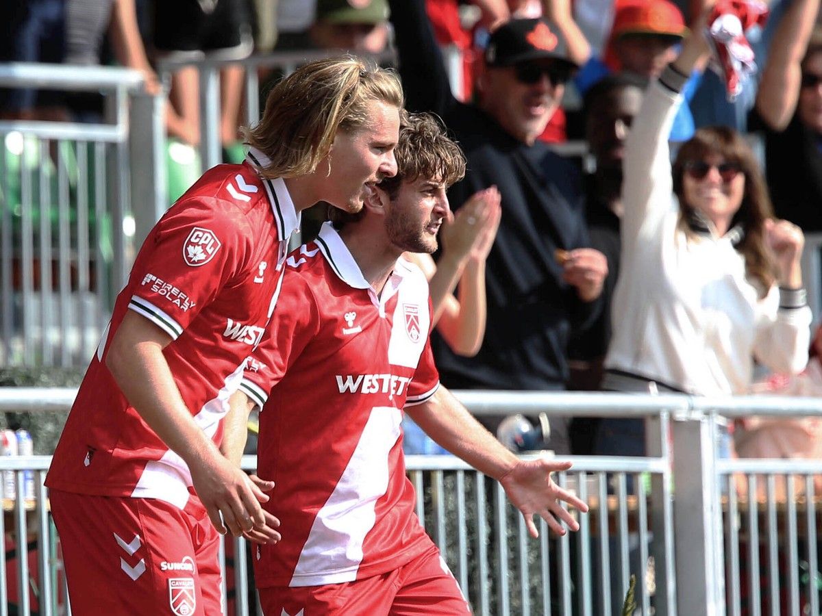 Cavalry Secures Top Spot, Defeating Rival Forge 2-1 in a Crucial CPL Match