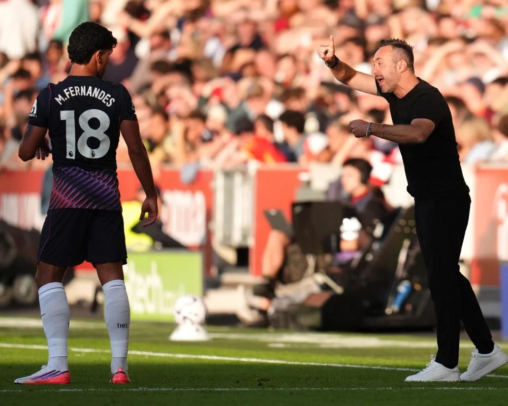 Roberto De Zerbi Criticizes Tottenham Performance Following Three Goal Defeat to Brentford