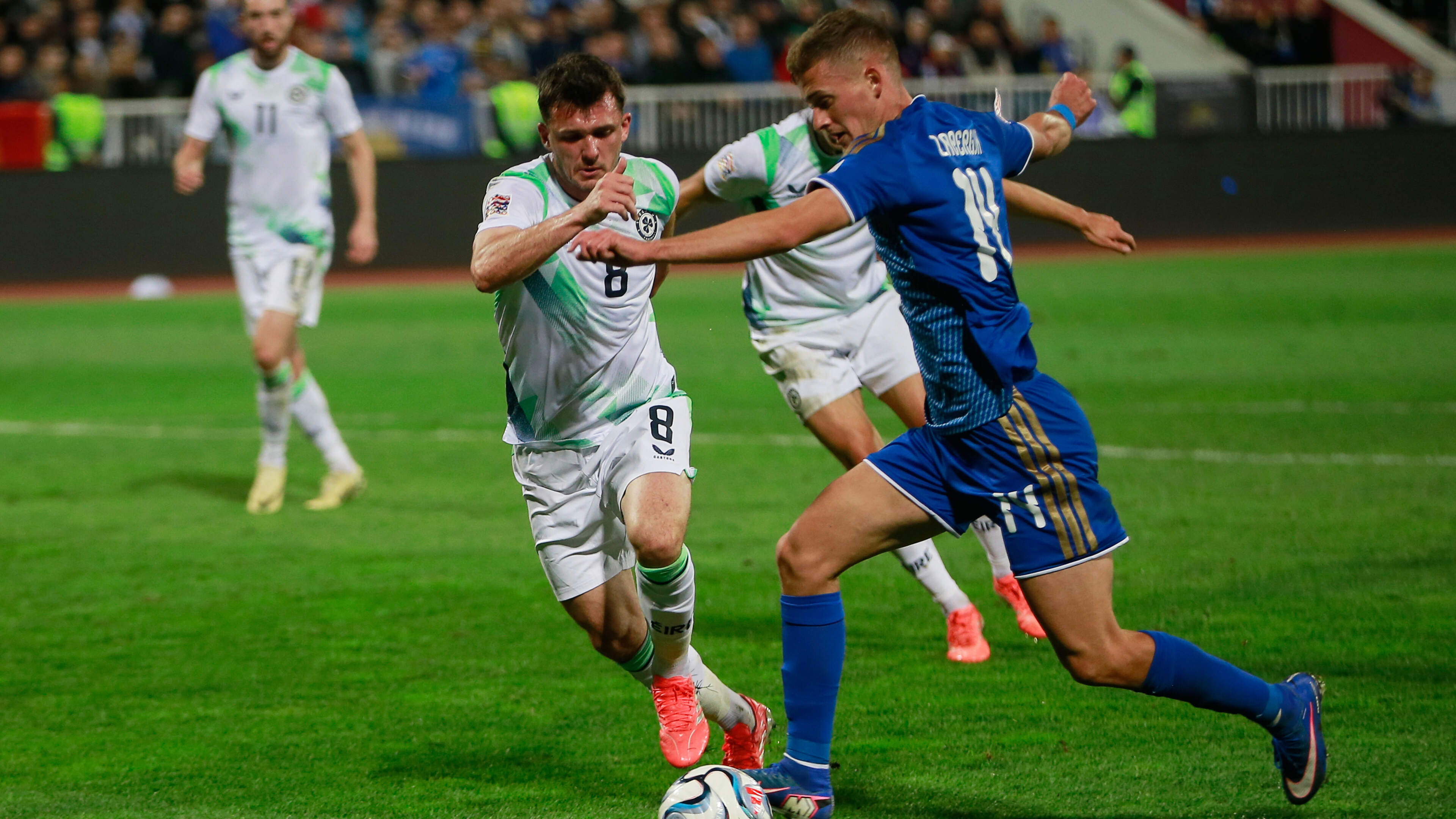 Vedat Muriqi Scores Late Winner as Kosovo Defeats Ireland in Nations League Opener