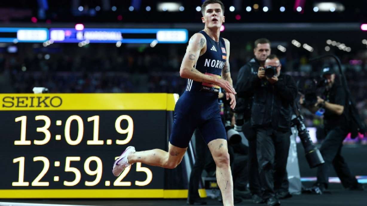 Jakob Ingebrigtsen and Mondo Duplantis triumph at the inaugural Ultimate Athletics Championship in Budapest.