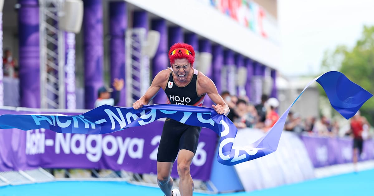 Hojo Wins First Asian Games Gold in Triathlon
