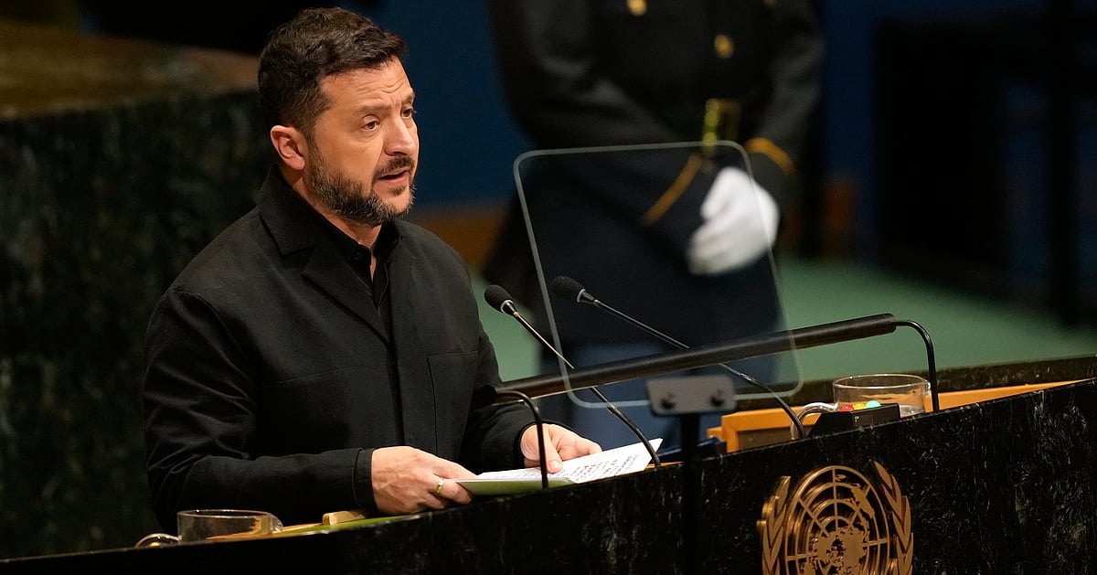 Zelenskyy tells the UN that Russia is deploying foreign recruits from 47 countries.