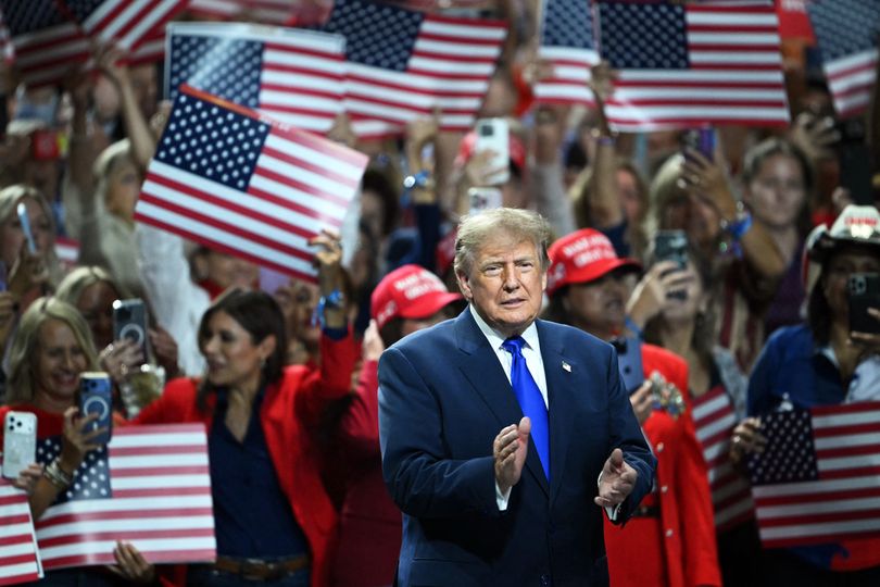 Trump Proposes Renaming the Strait of Hormuz During a Republican Convention Address