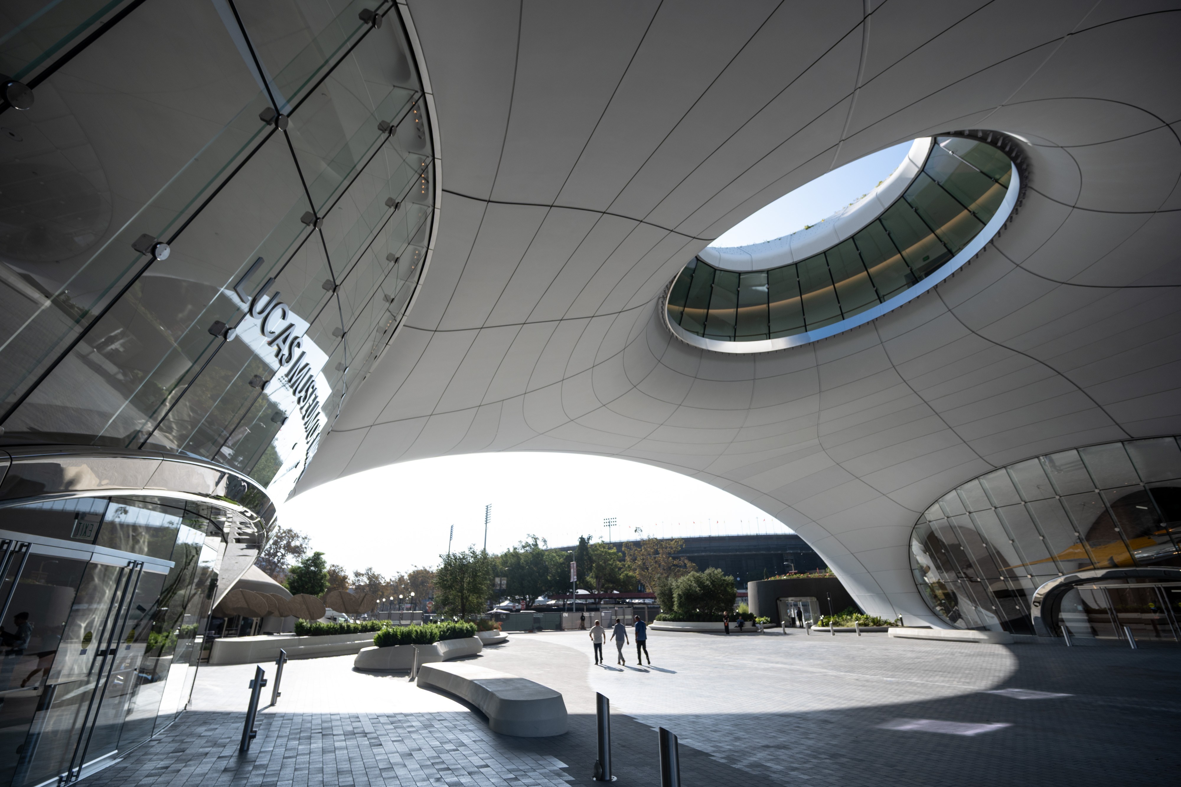 The Lucas Museum of Narrative Art prepares for its long-awaited September opening.