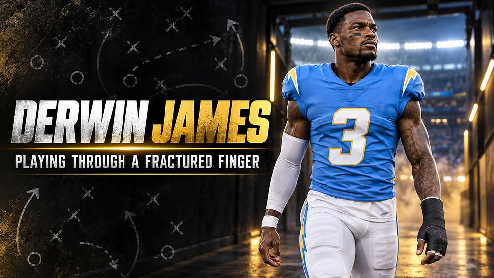 Chargers Safety Derwin James Plans to Play Season With Finger Fracture