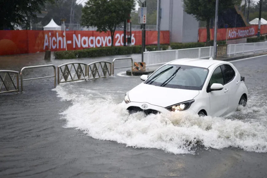 Record Rain Briefly Evacuates Hundreds of Asian Games Athletes from Temporary Nagoya Housing