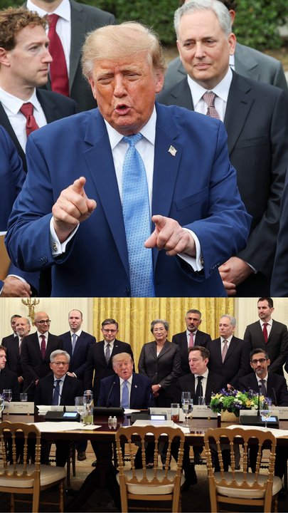 Trump and Tech Leaders Sign Voluntary AI Safety Accord at White House