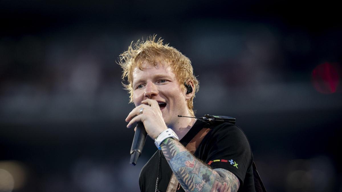 Ed Sheeran cataloga de injustificable la situación en Gaza durante su concierto