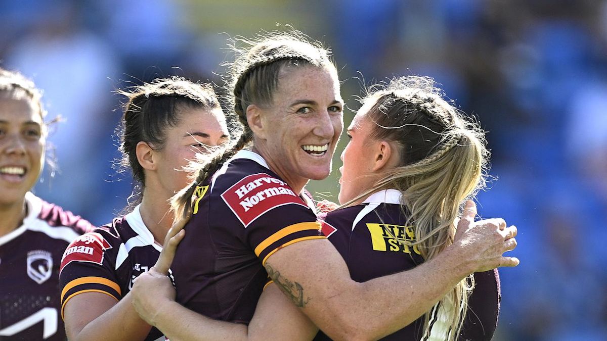 Brisbane Lions complete stunning fourth-quarter comeback to win third straight AFL premiership