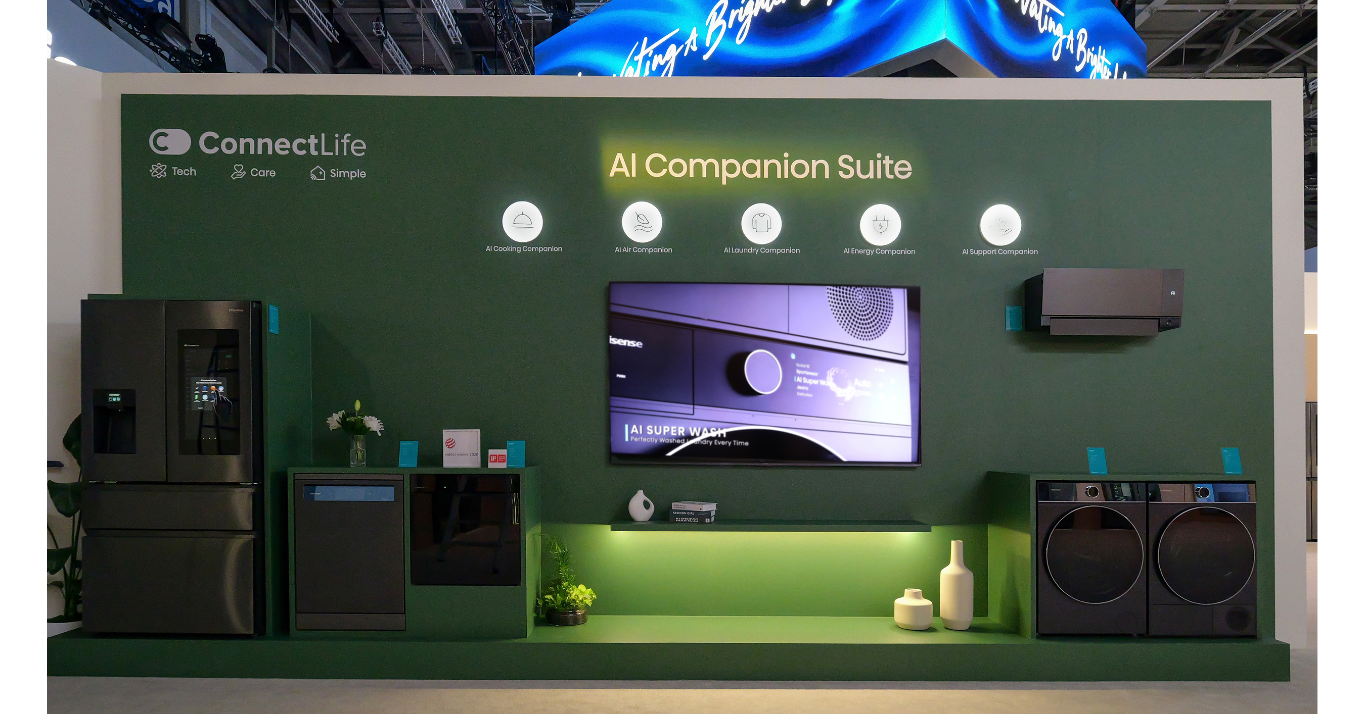 Hisense Showcases AI Companion Suite for Connected Living at IFA 2026
