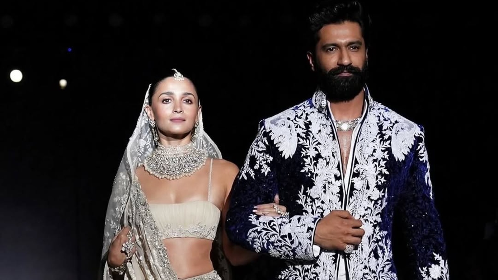 Alia Bhatt and Vicky Kaushal headline Manish Malhotra's 15th Mijwan fashion showcase in Mumbai.