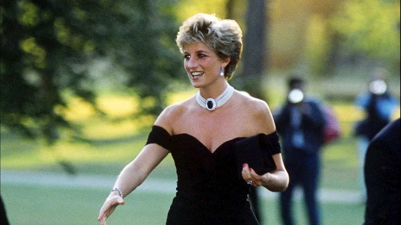 Princess Diana's iconic black revenge dress heads to Sotheby's for December auction.