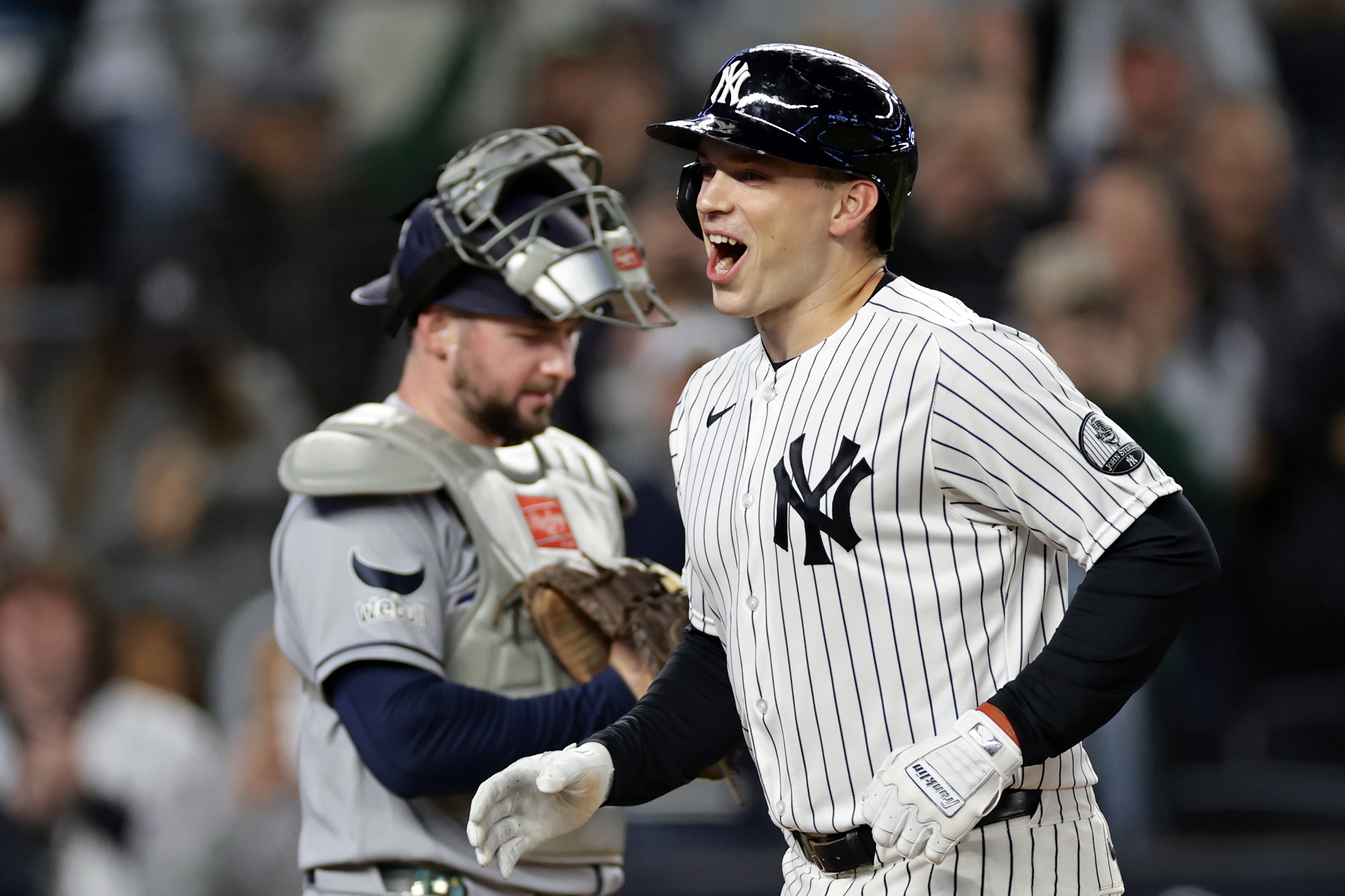 Ben Rice hits his 40th and 41st home runs during strong performance against Rays