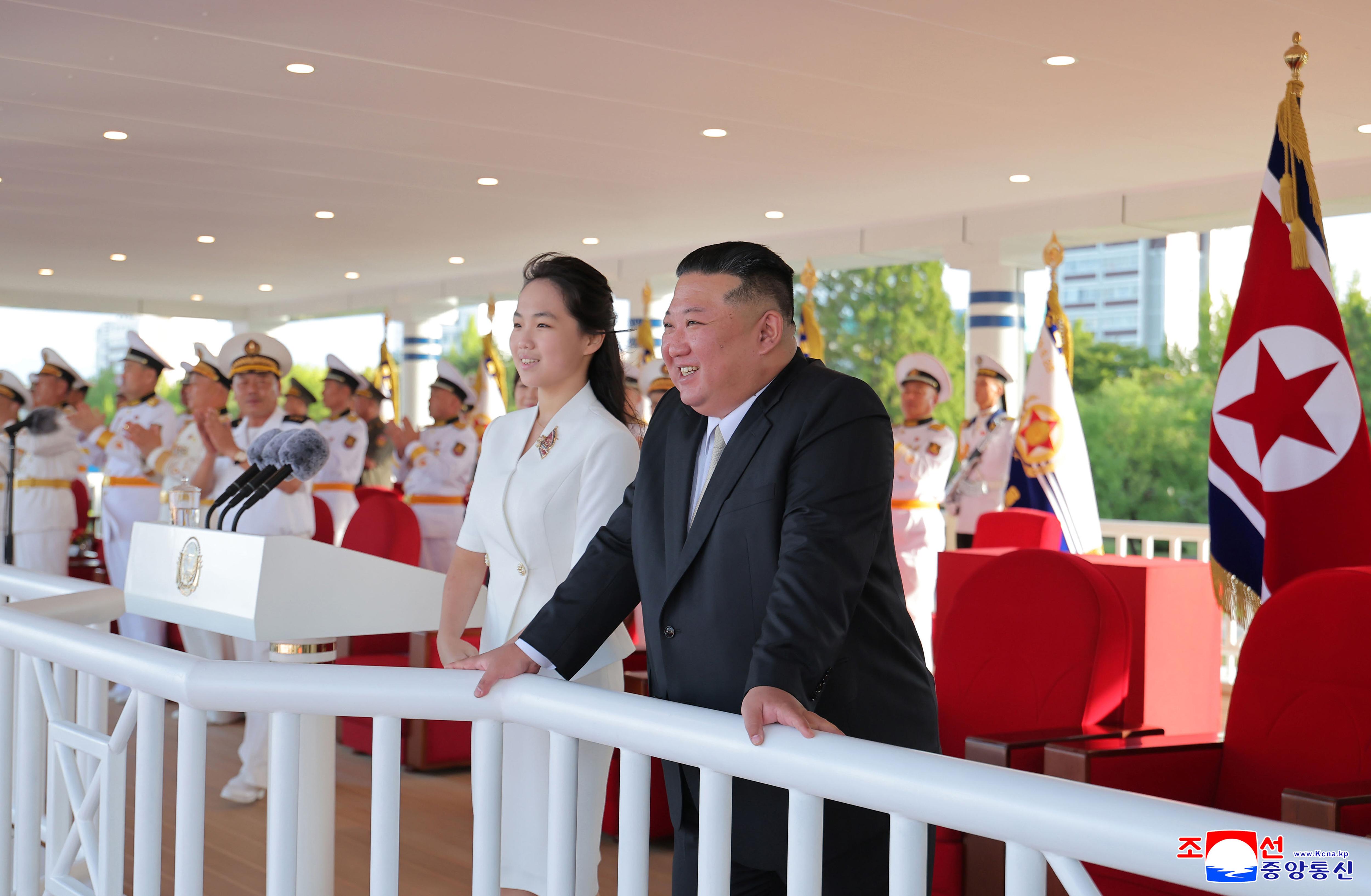 South Korea Reports Kim Jong Un’s Daughter Is Likely Successor