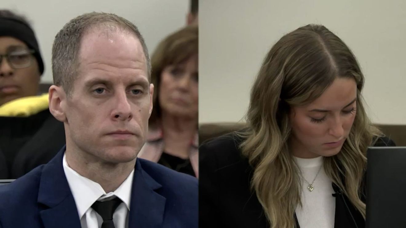 Former American Idol contestant Caleb Flynn stands trial for his wife's murder in Ohio.