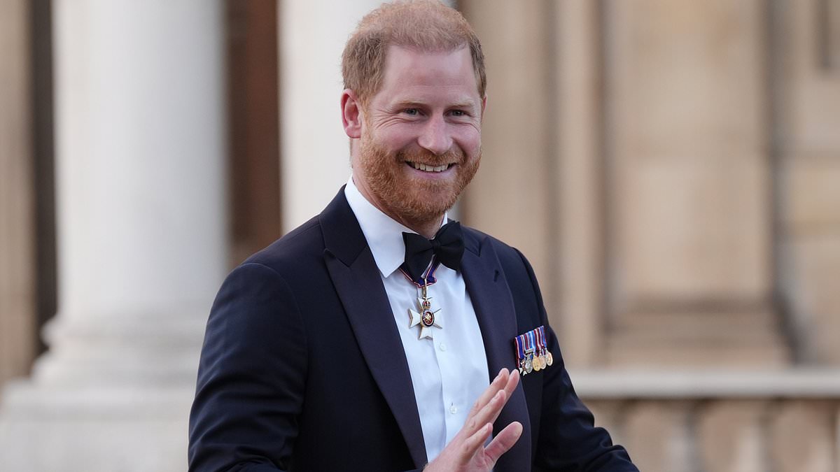 Prince Harry Makes First UK Public Appearance