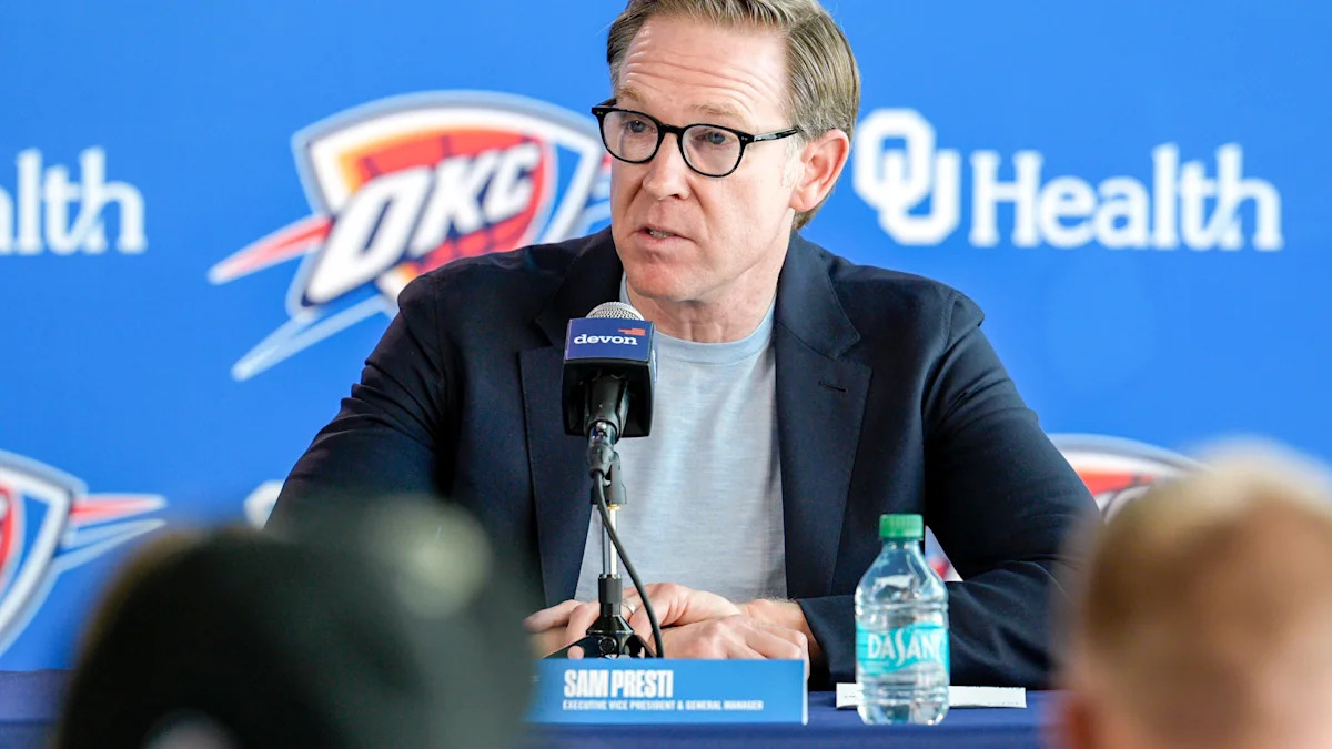 Thunder general manager Sam Presti predicts the franchise's best basketball is still ahead