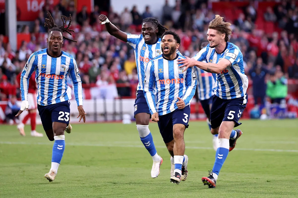 Coventry beat Forest 1-0, end top-flight drought