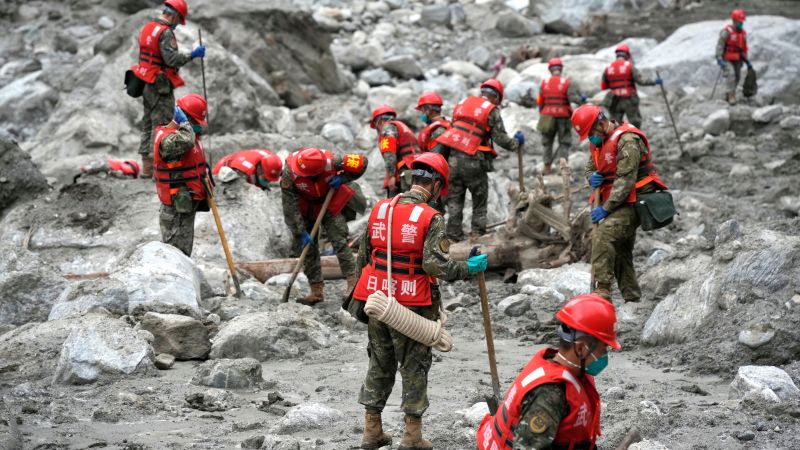 Hundreds Still Missing After Massive Disaster Destroys China Border Port