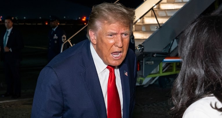 Trump Clashes With Reporter Over Proposed Five Thousand Dollar Payment Plan