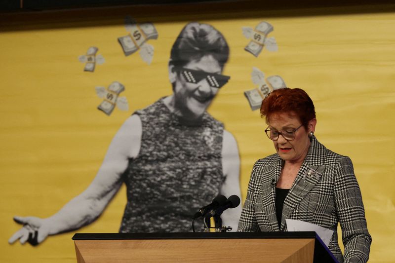 Australia's One Nation party proposes pension changes to boost take-home pay.